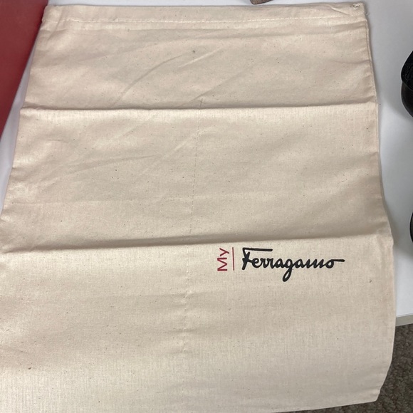 SALVATORE FERRAGAMO My Charme shoes, size 7 B, with box, dust bag - Picture 4 of 17